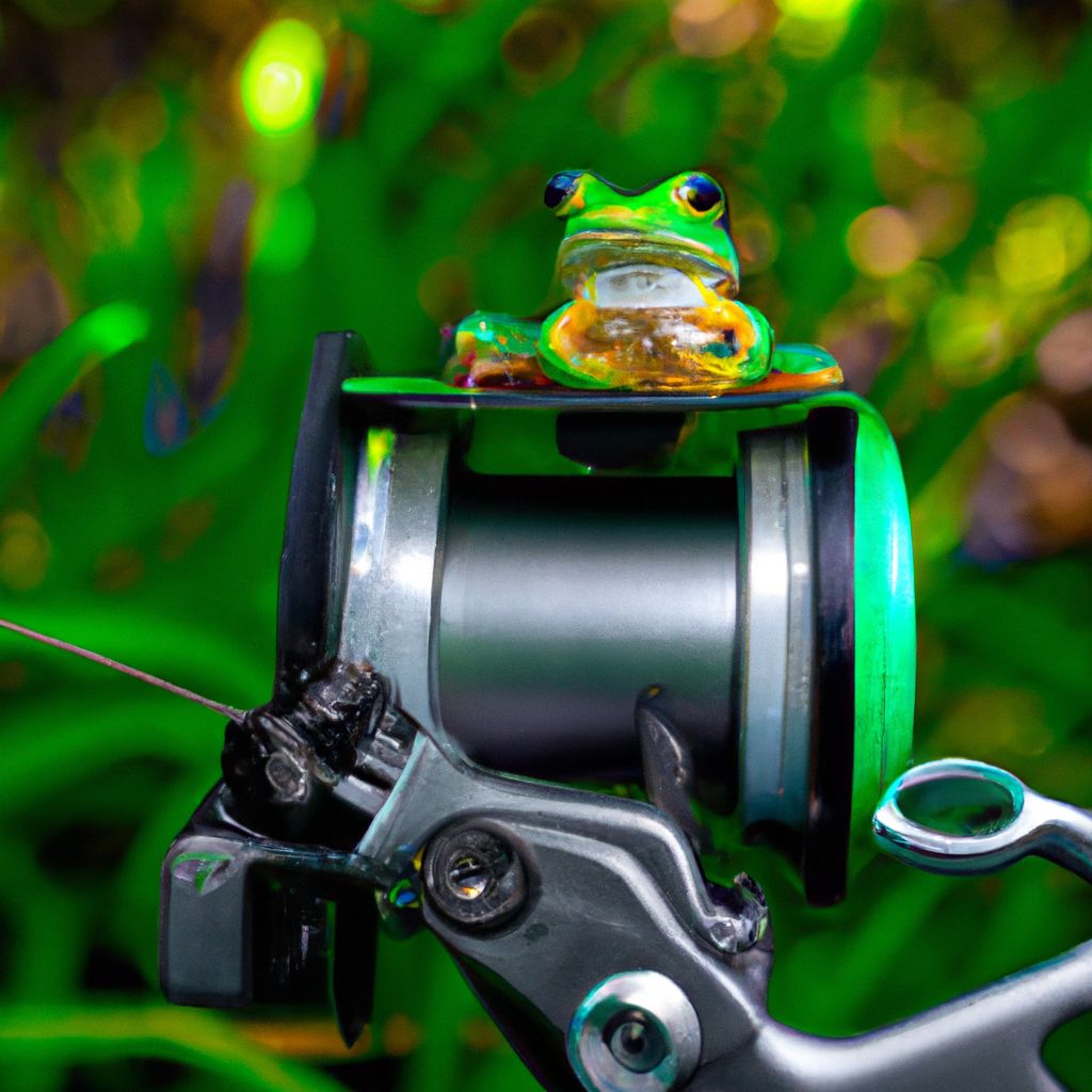 Can you use a frog with a spinning reel