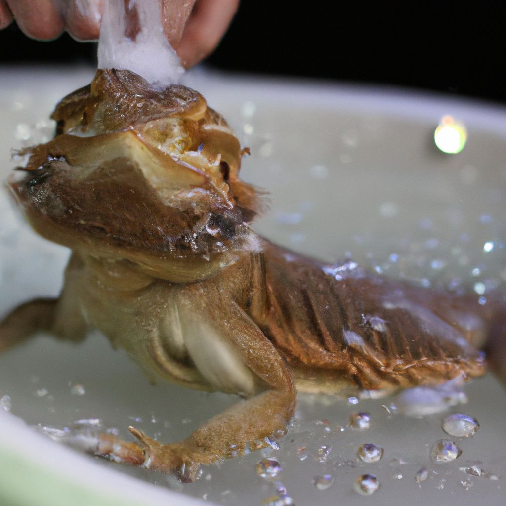 Can you use baby shampoo on bearded dragons