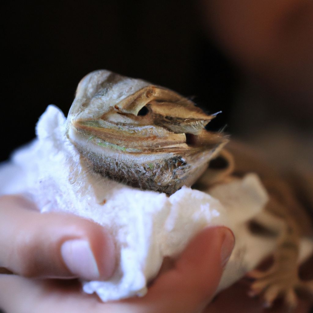 Can you use baby wipes on bearded dragons