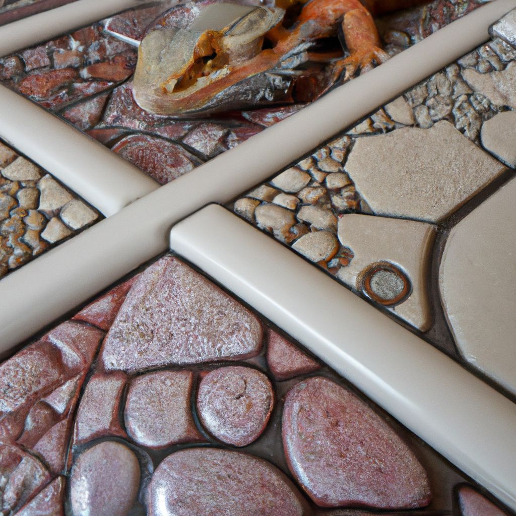 Can you use ceramic tile in bearded dragon cage