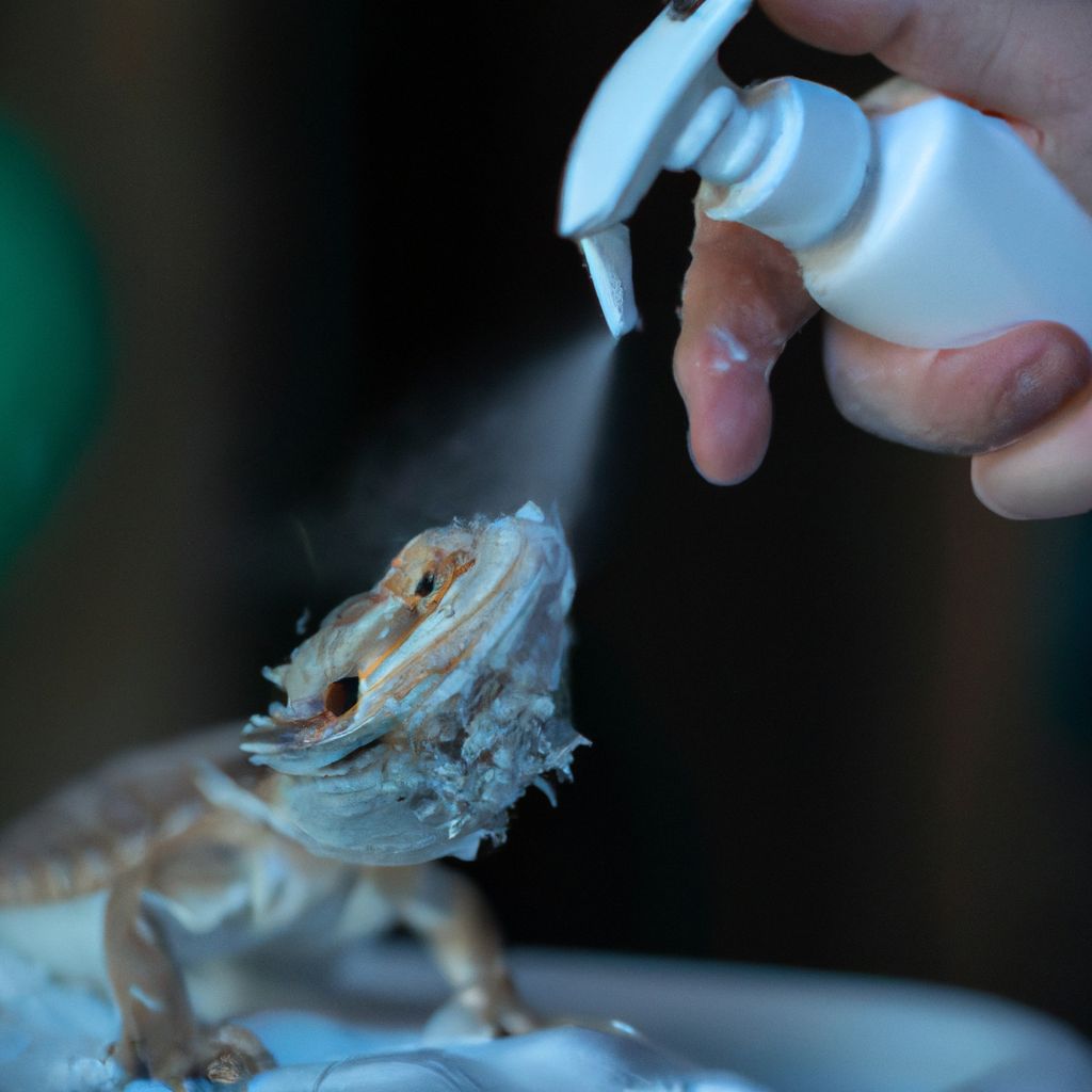 Can you wash a bearded dragon with dawn dIsh soap