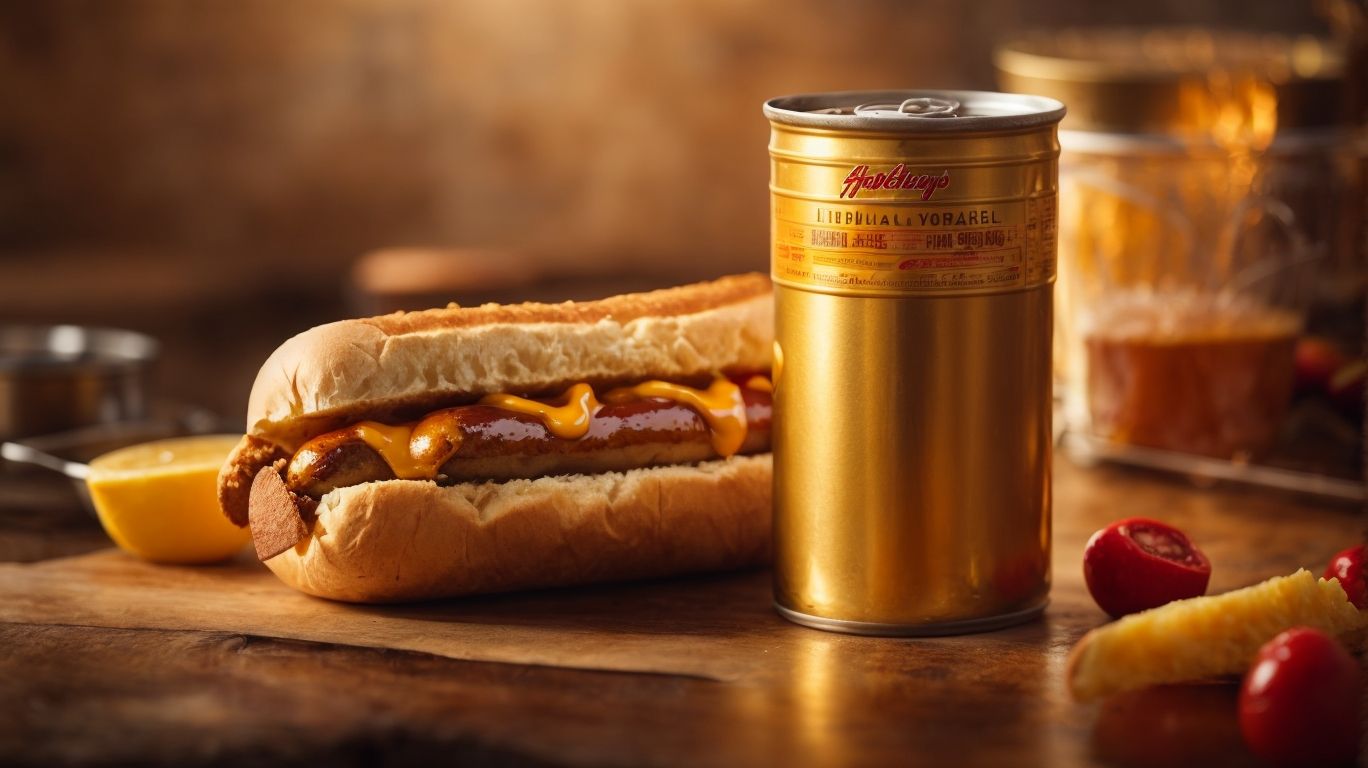 canned hot dog