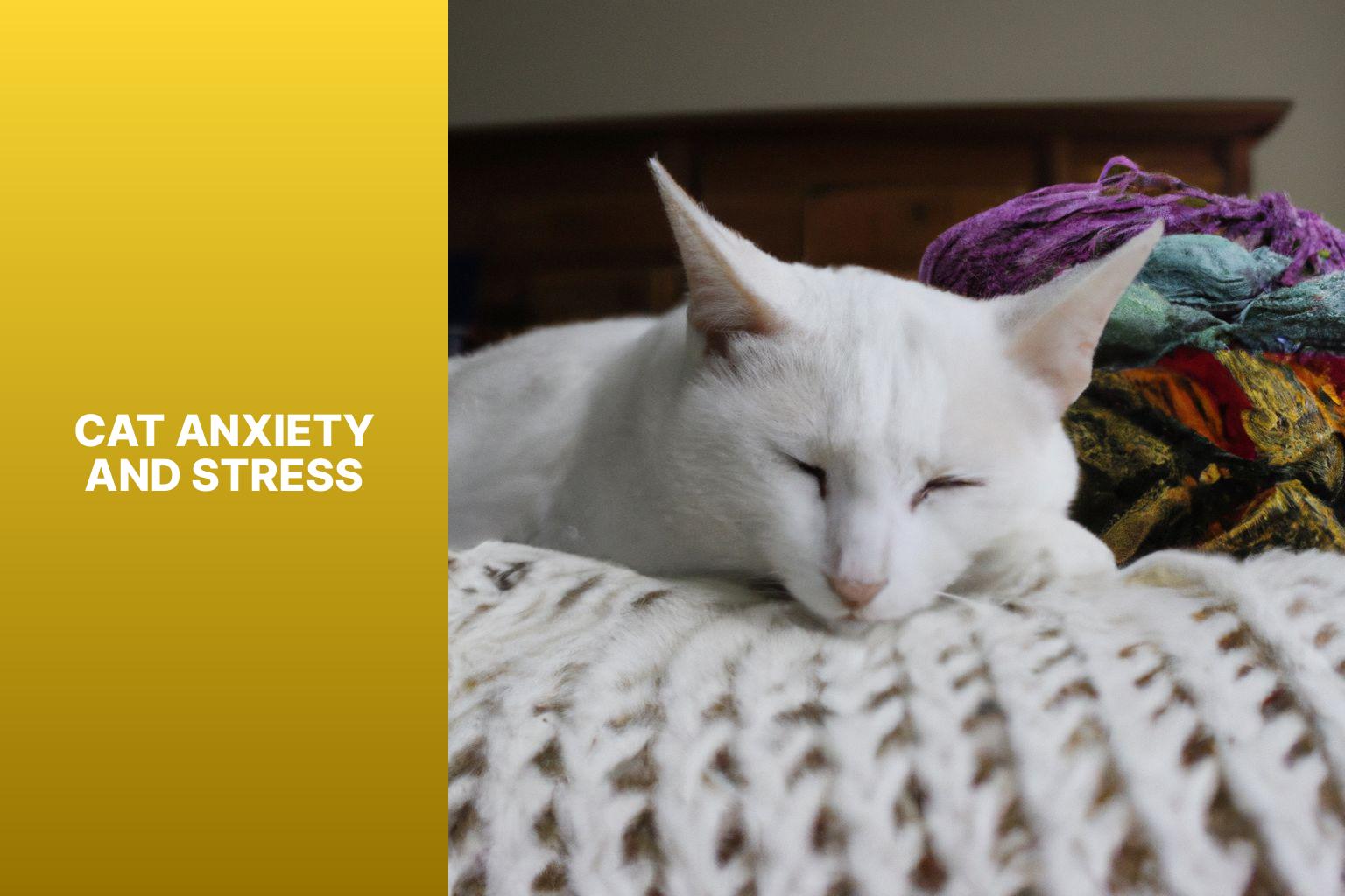 Cat anxiety and stress