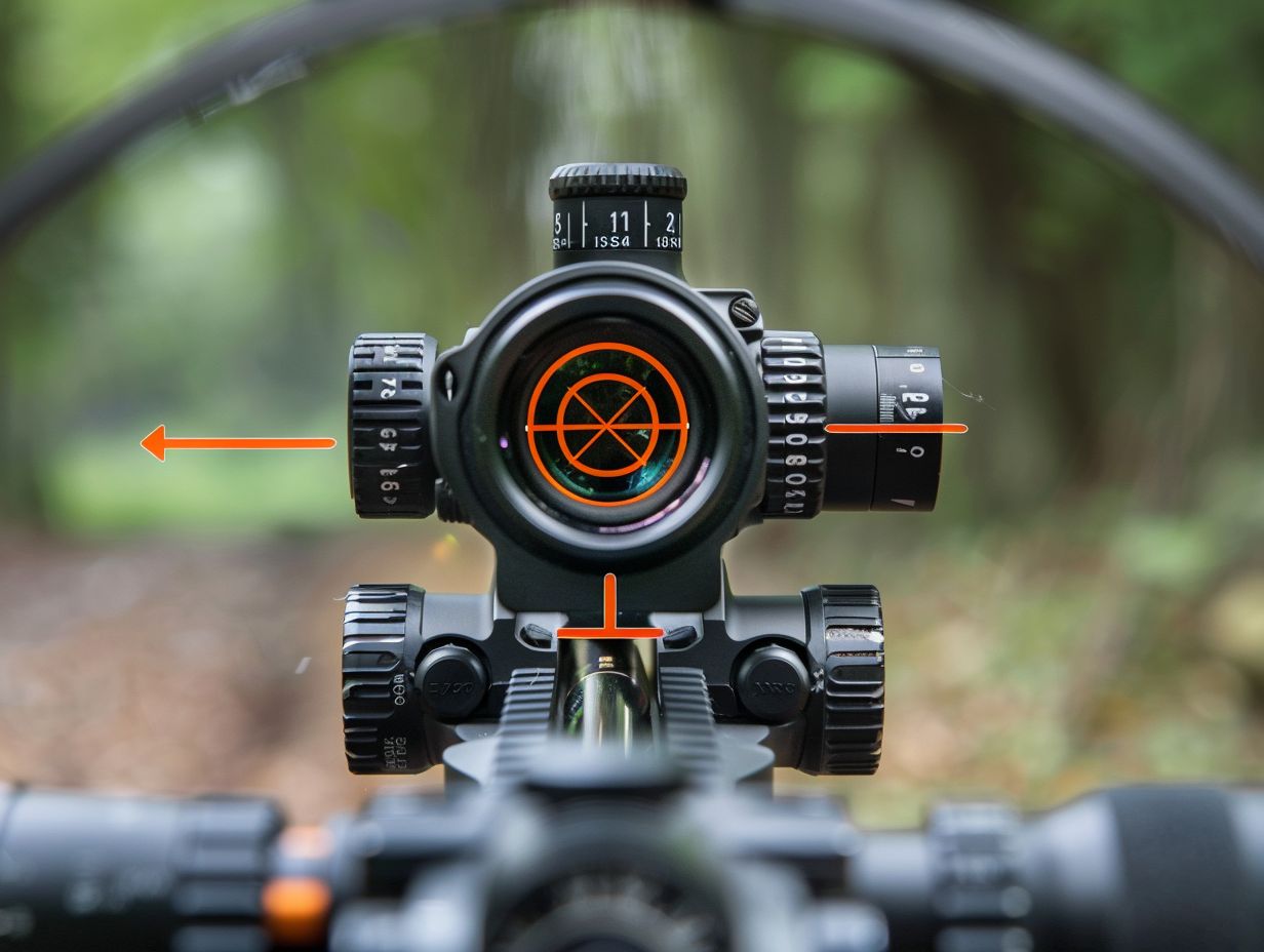 Centerpoint Crossbow Scope Yardage Lines Bow Outdoors