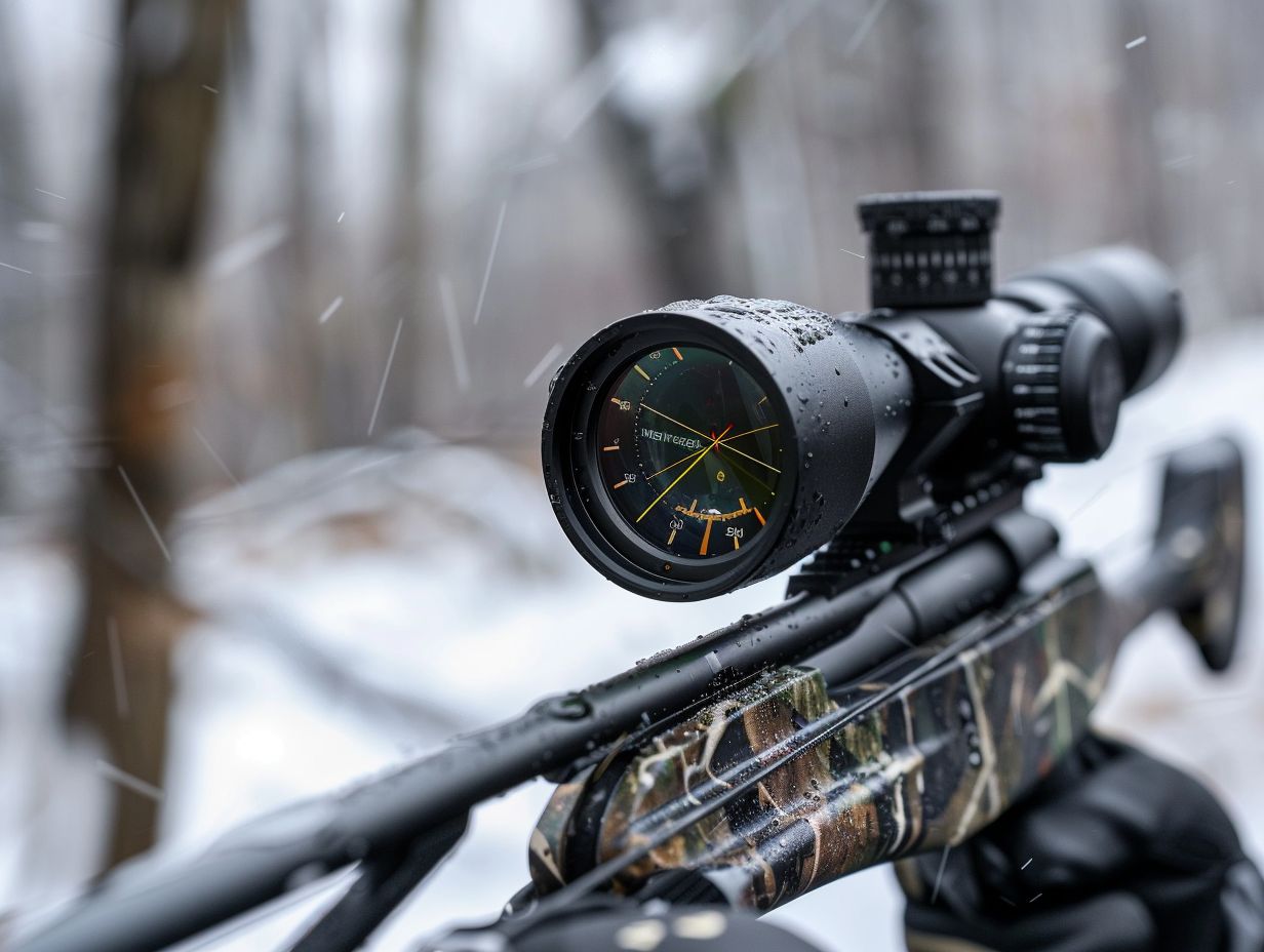 Centerpoint Crossbow Scope Yardage Lines Bow Outdoors
