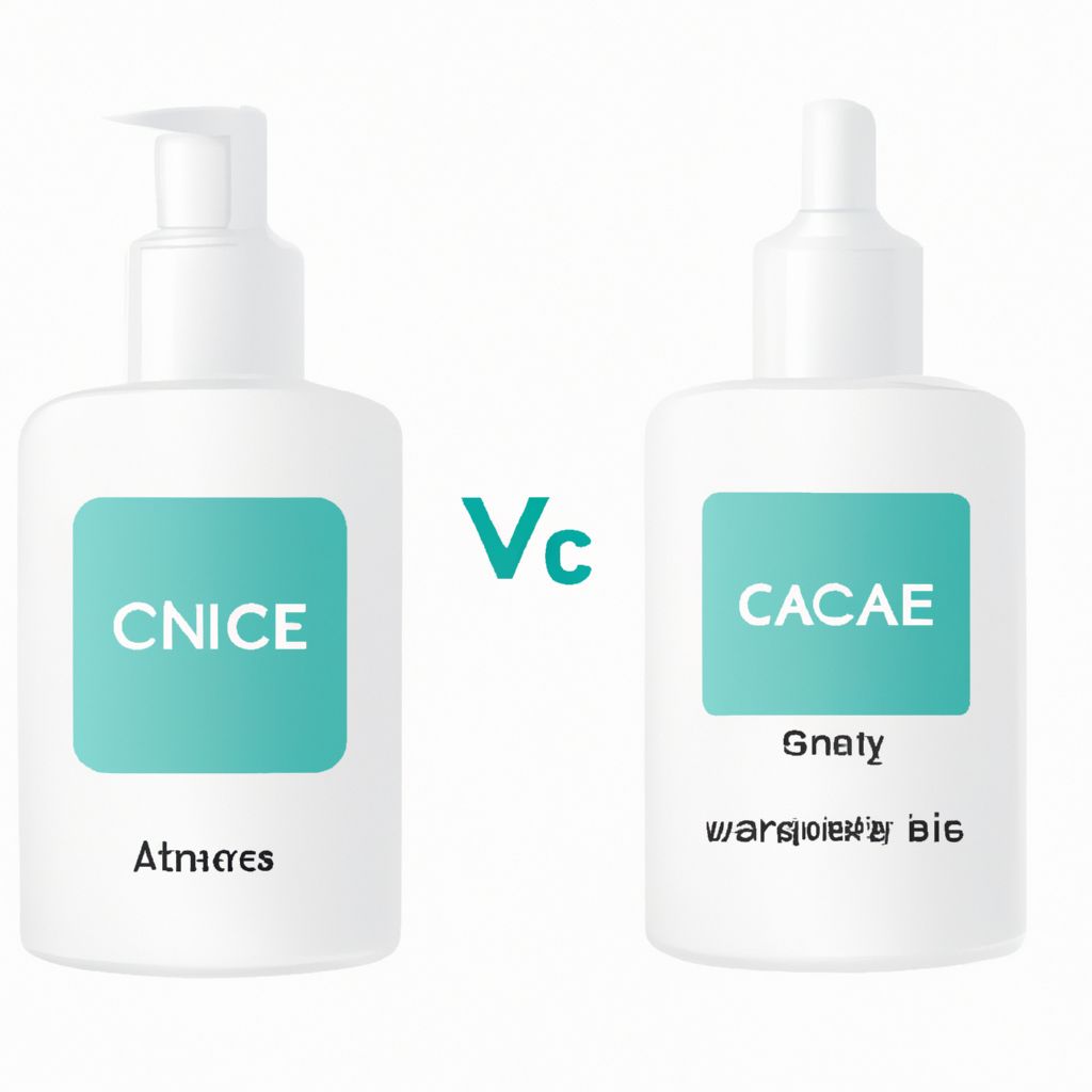 Cerave Acne Foaming Cream Cleanser vs Cerave SA Renewing Cleanser Comparison Review Salicylic Acid