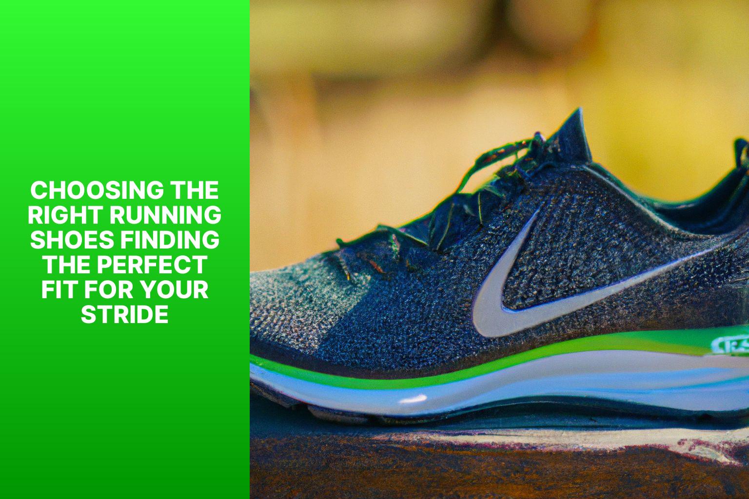Choosing the Right Running Shoes Finding the Perfect Fit for Your Stride