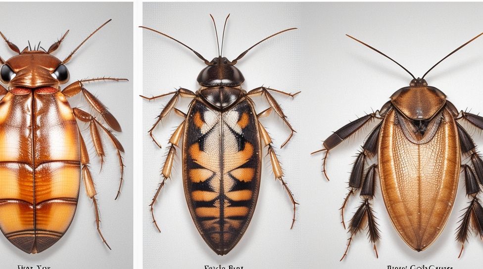 Cockroach Size Comparison - ihavebedbugs.com