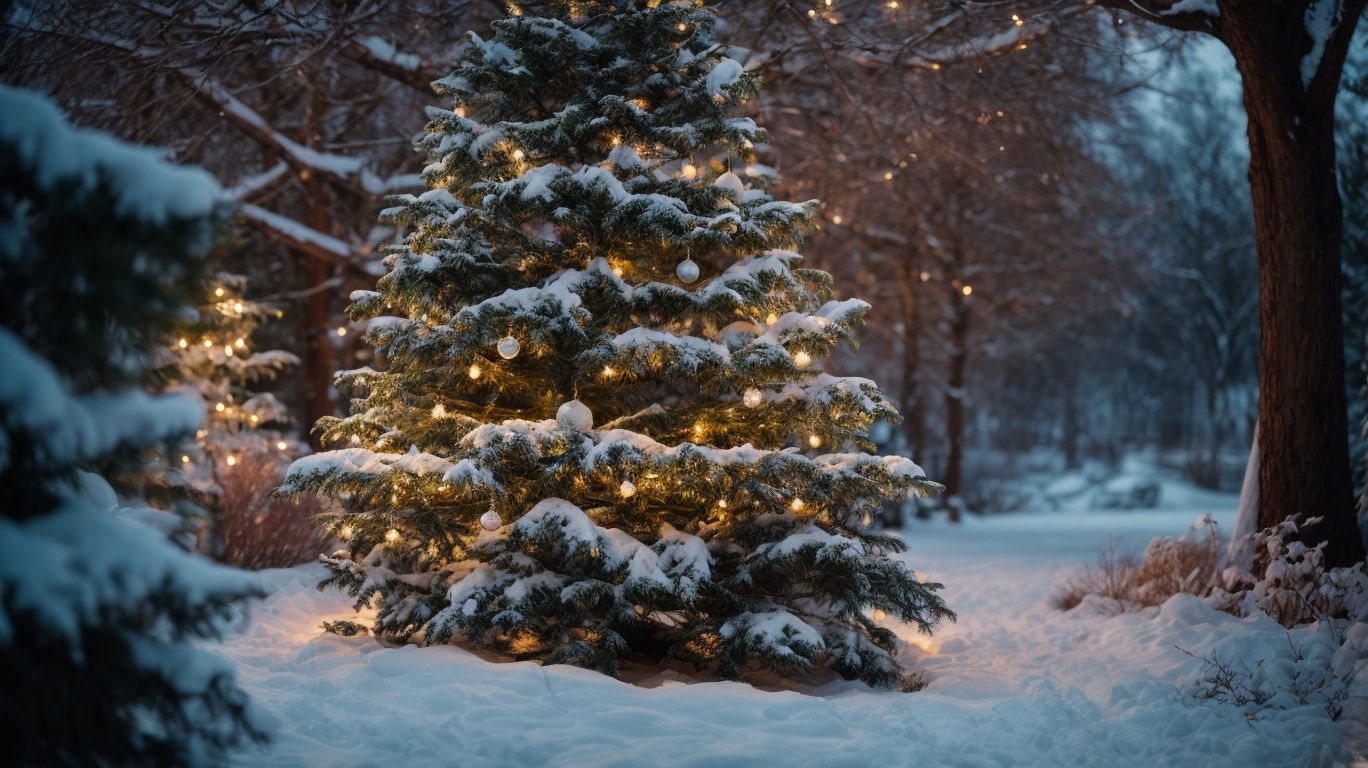  Come illuminare un albero in giardino per Natale