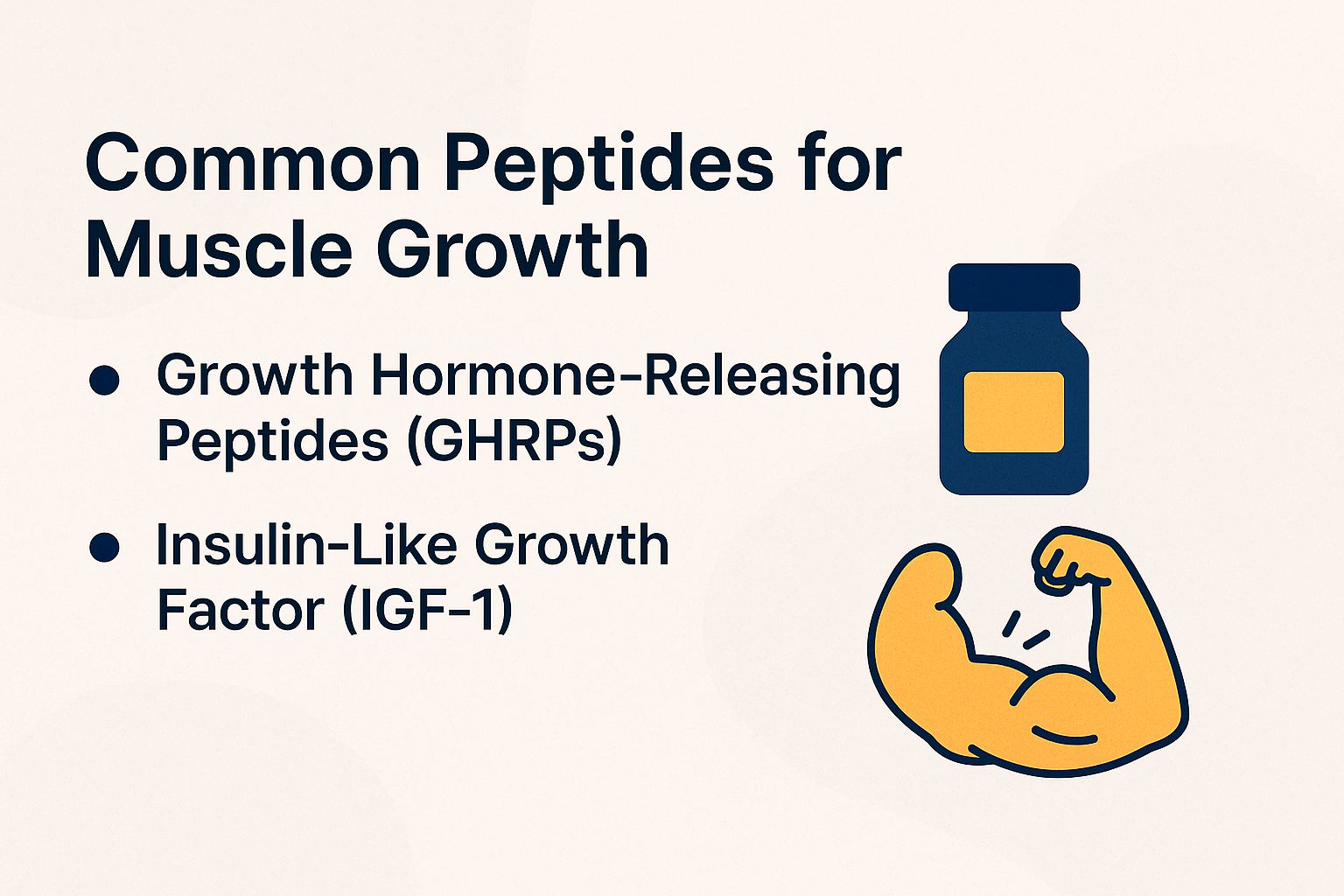 Common Peptides for Muscle Growth