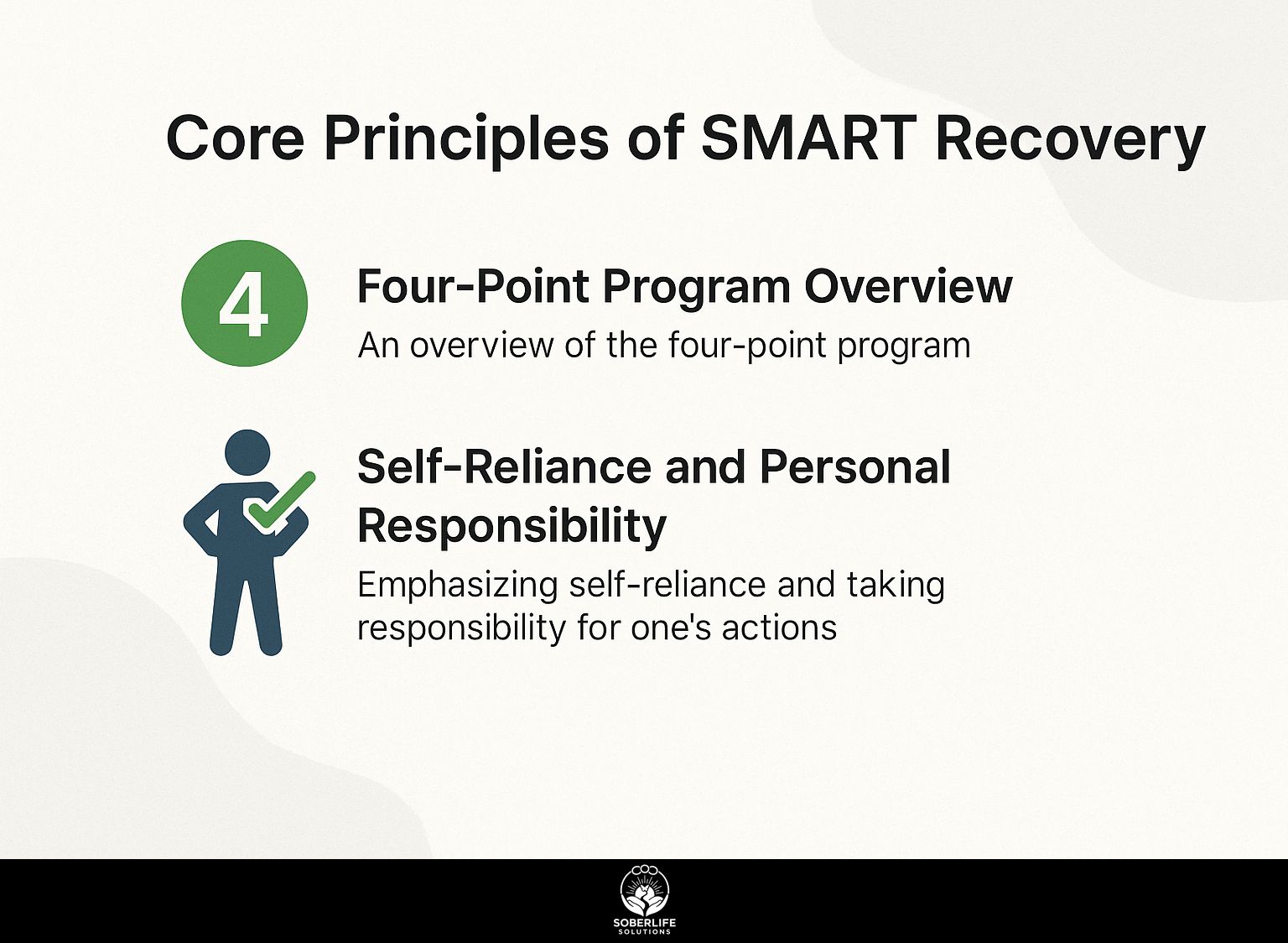 Core Principles of SMART Recovery