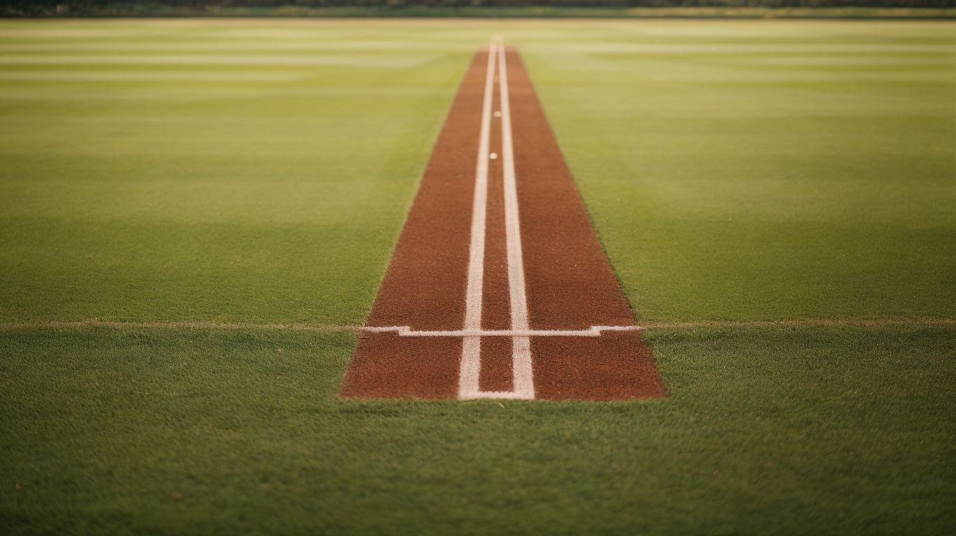 Cricket Pitch Length  Width With Dimensions  Visual Illustration
