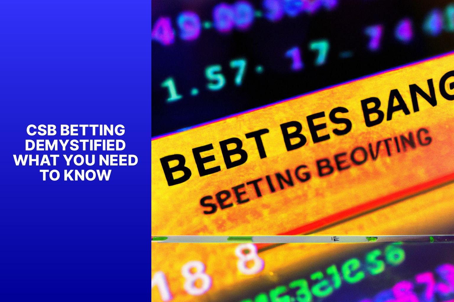 CSB Betting Demystified What You Need to Know