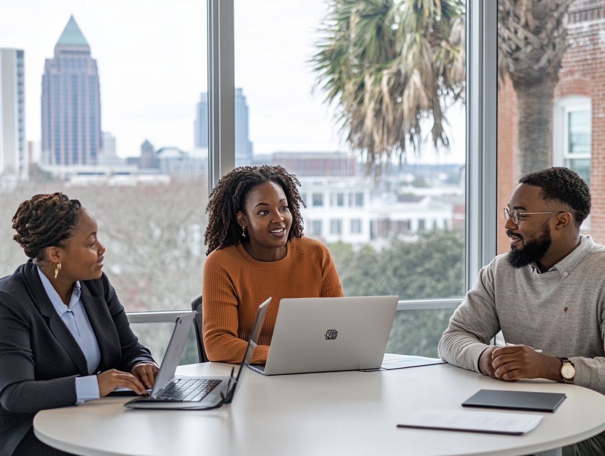 What are some common cyber threats that financial firms in Charleston should be aware of?