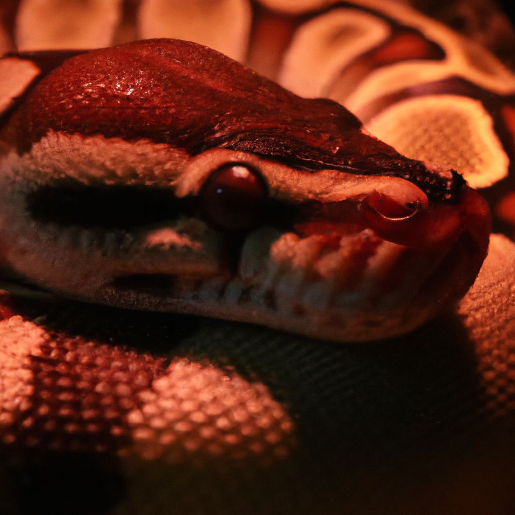 Do Ball pythons need red light at night