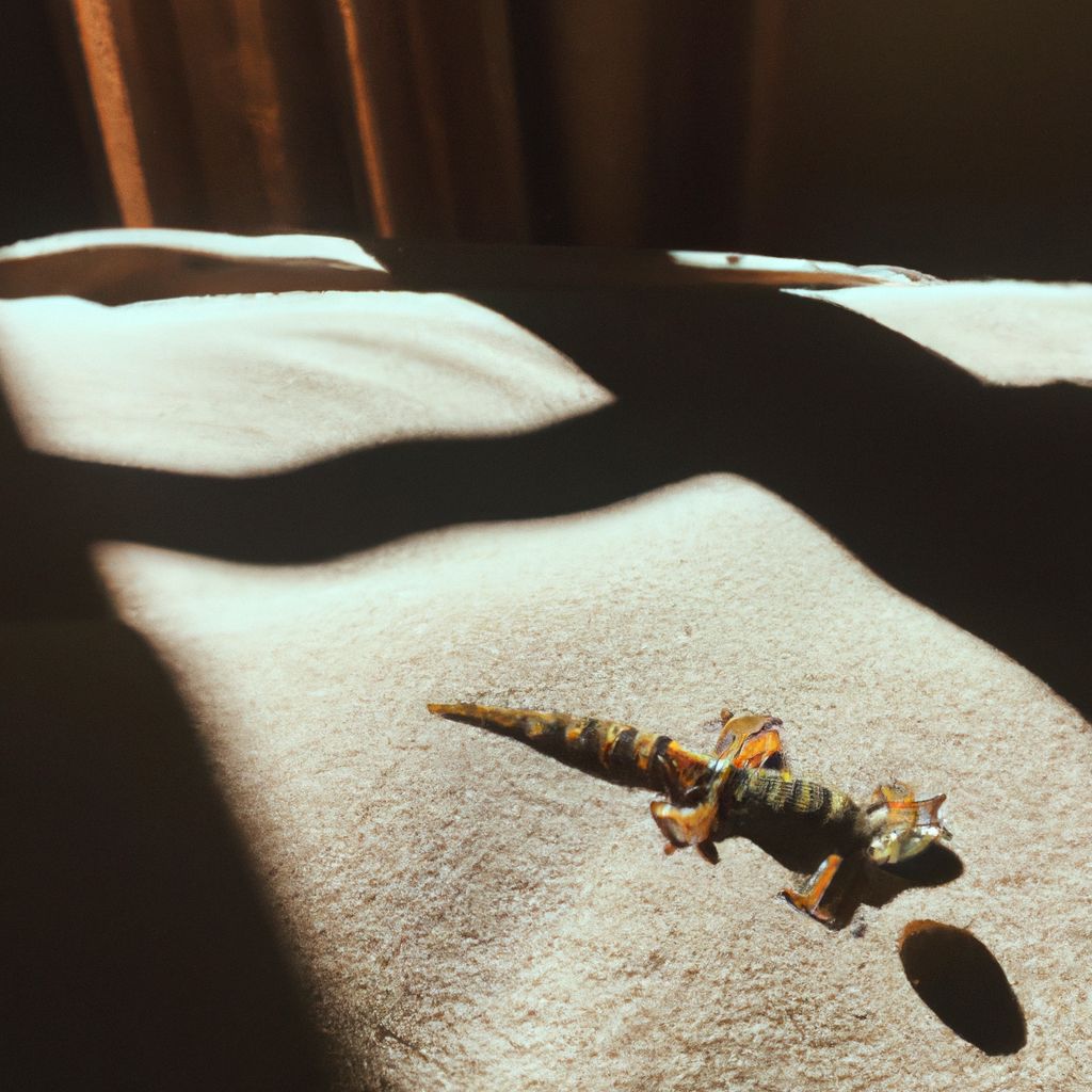 Do geckos go on beds