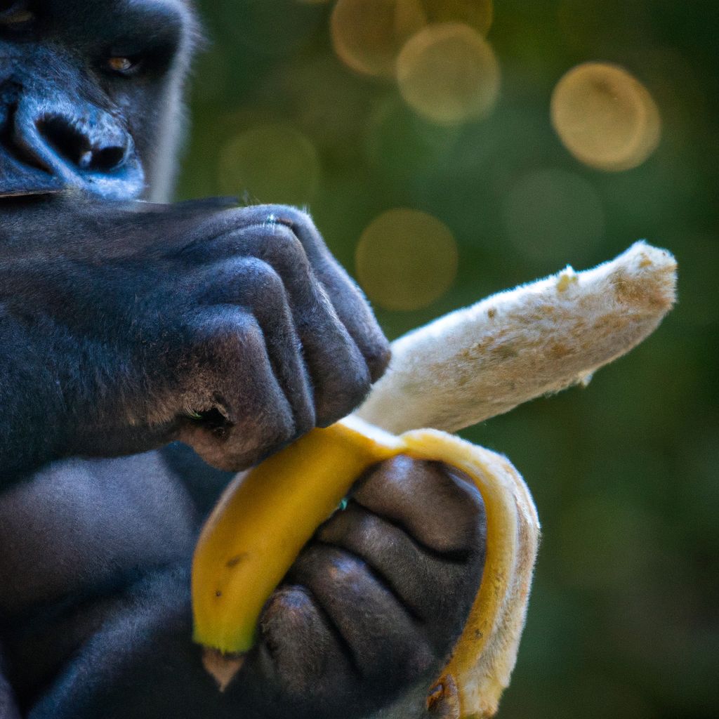 Do Gorillas Peel Bananas