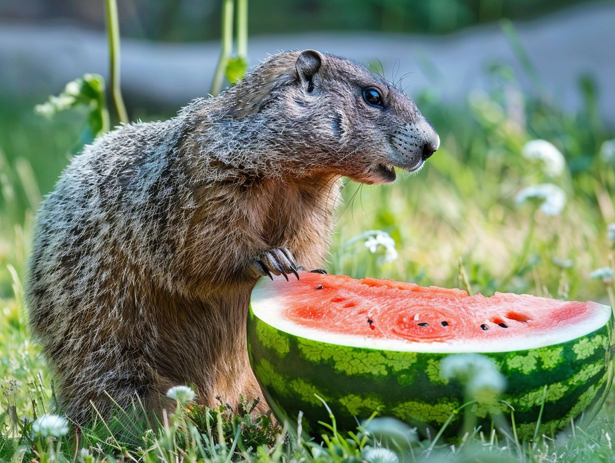 Nutritional Value of Watermelon for Groundhogs