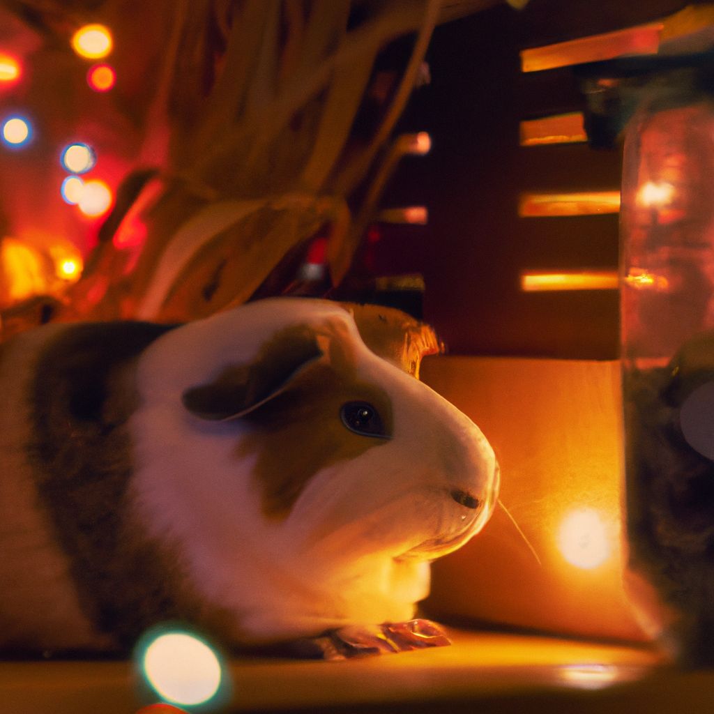 Do led lights affect guinea pigs