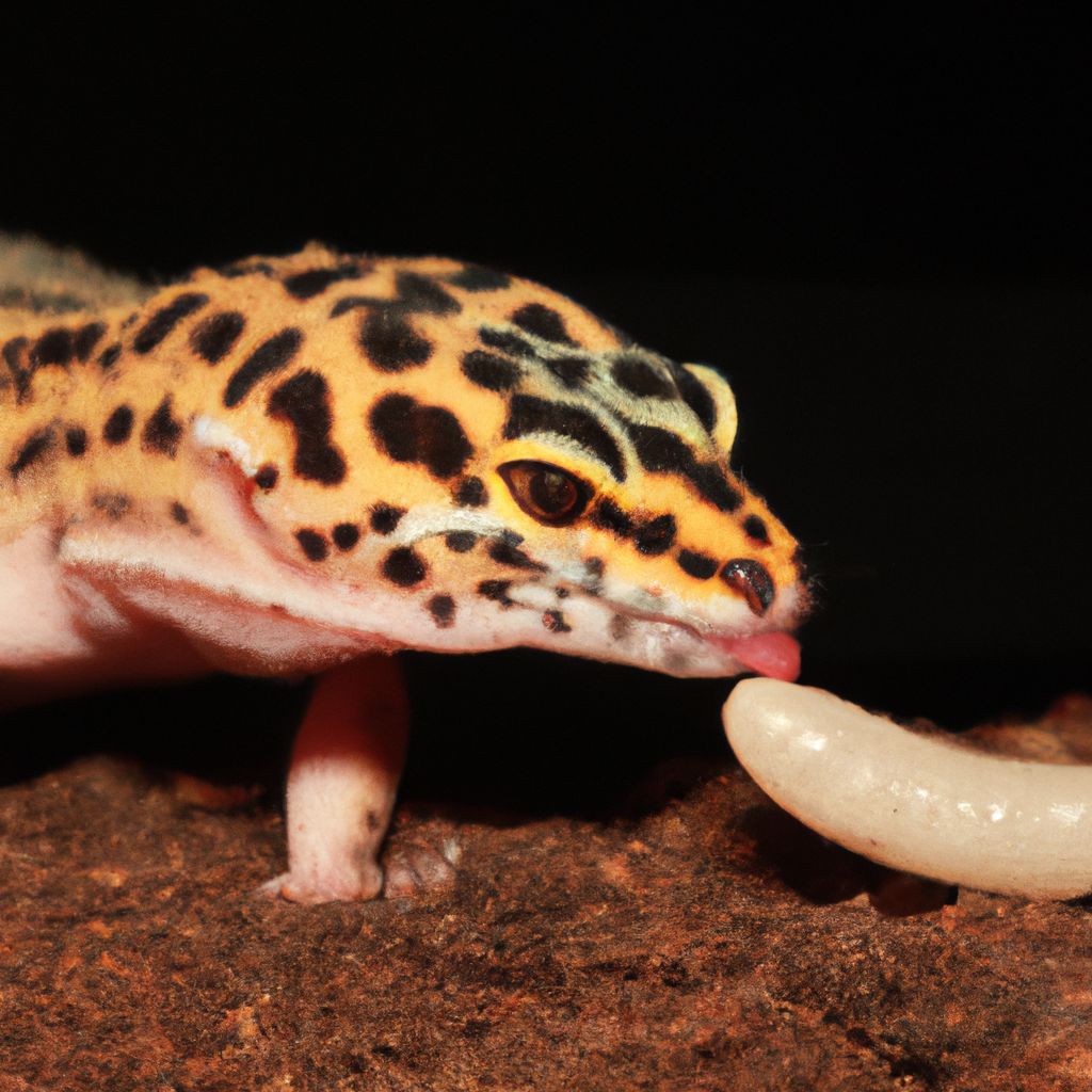 Do mealworms cause impaction in leopard geckos