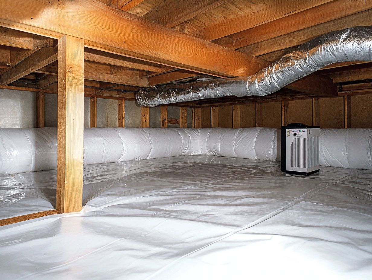 How do I know if my encapsulated crawl space needs a dehumidifier? A Guide for Homeowners in Easter Regions
