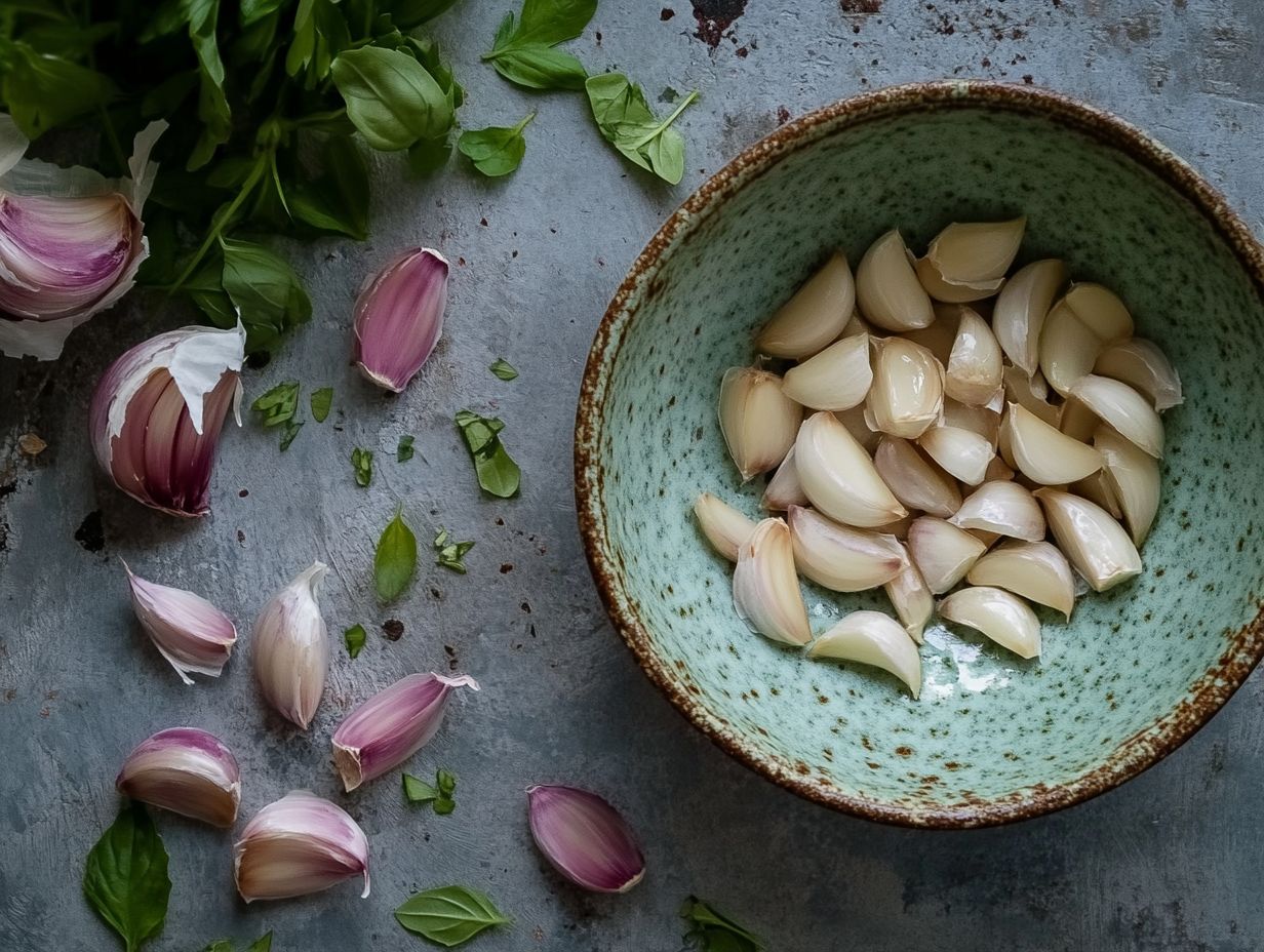 1. Crush or Chop Garlic Before Cooking