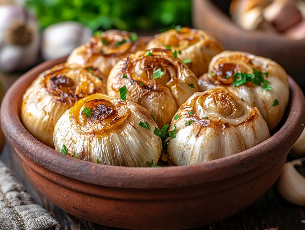 Does roasted garlic help with heart health?