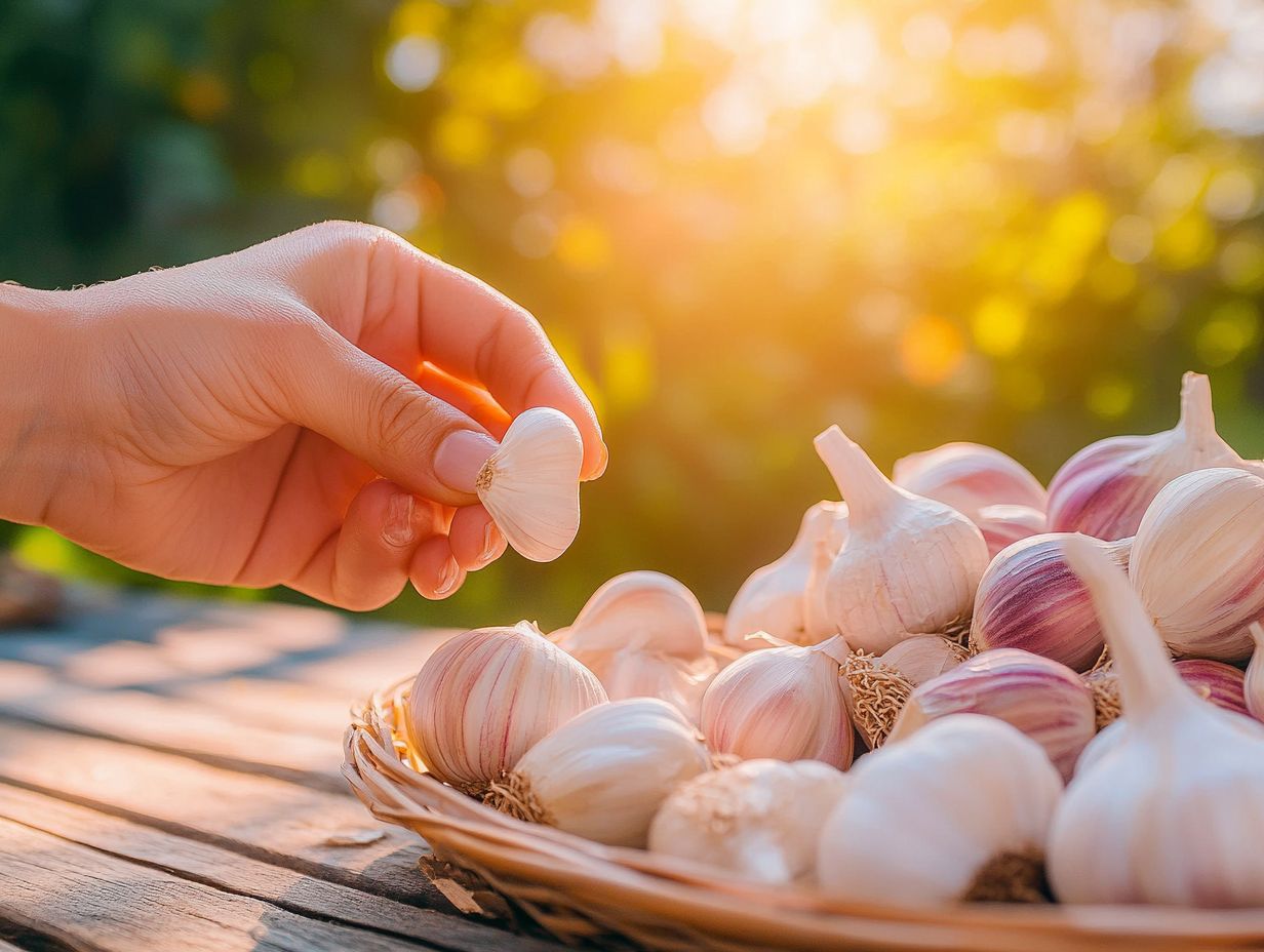 1. Can I eat uncooked garlic?