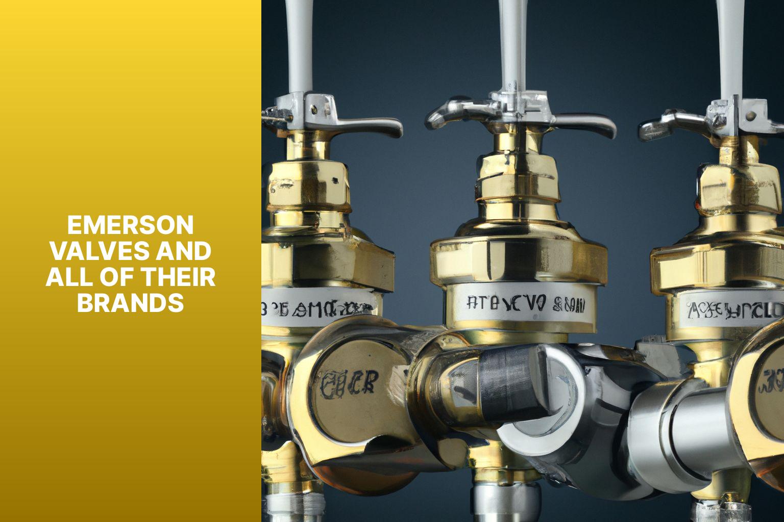 Emerson Valves and all of their brands