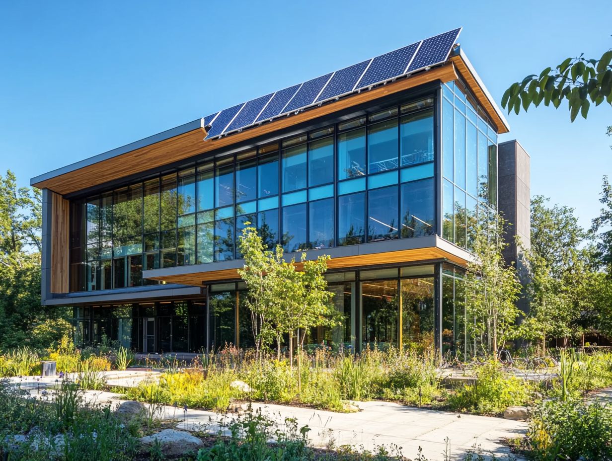 What is biophilic design and how does it relate to energy efficiency?