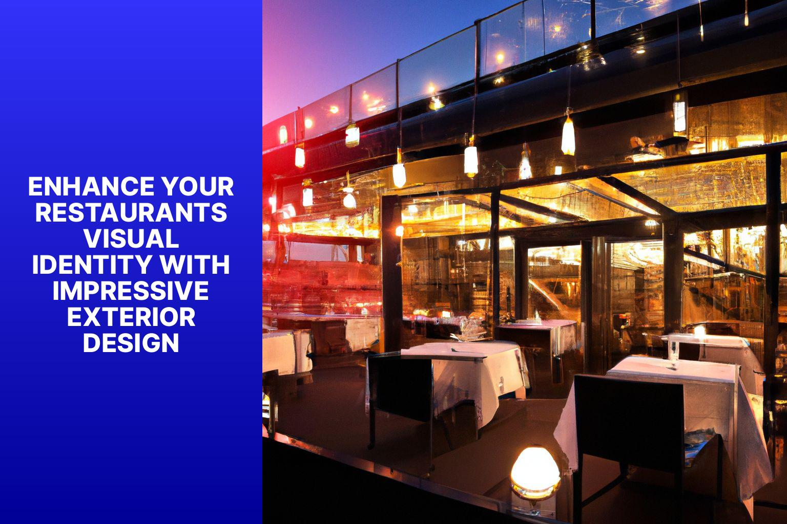 Enhance Your Restaurants Visual Identity with Impressive Exterior Design