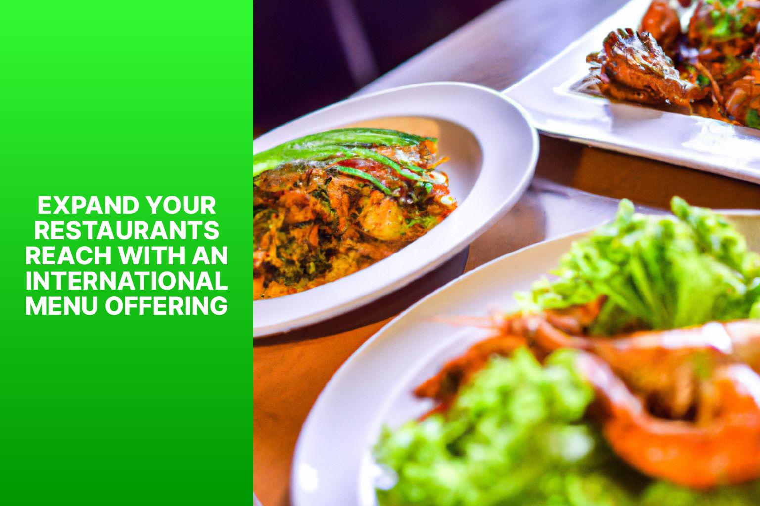 Expand Your Restaurants Reach with an International Menu Offering