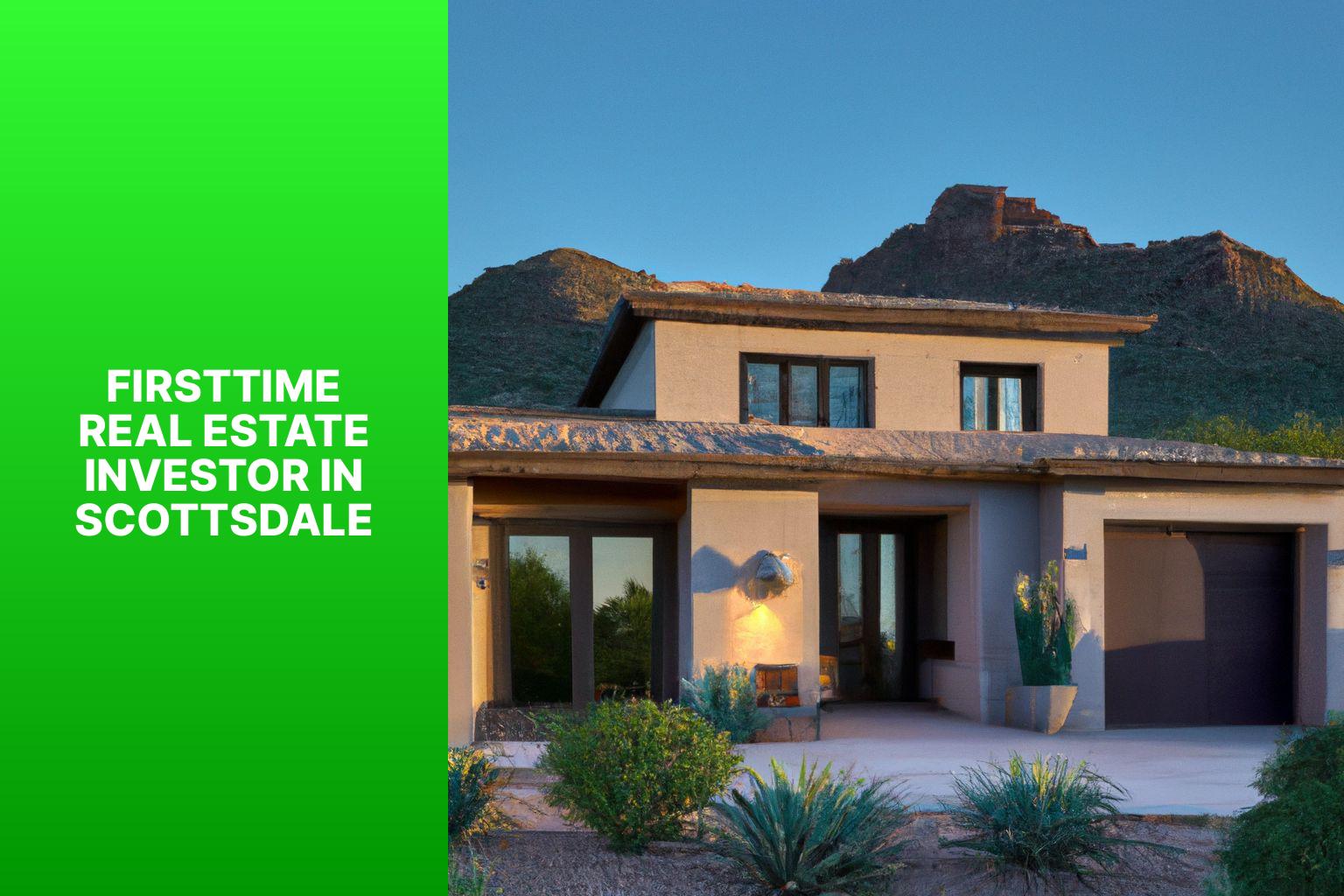 Firsttime real estate investor in Scottsdale