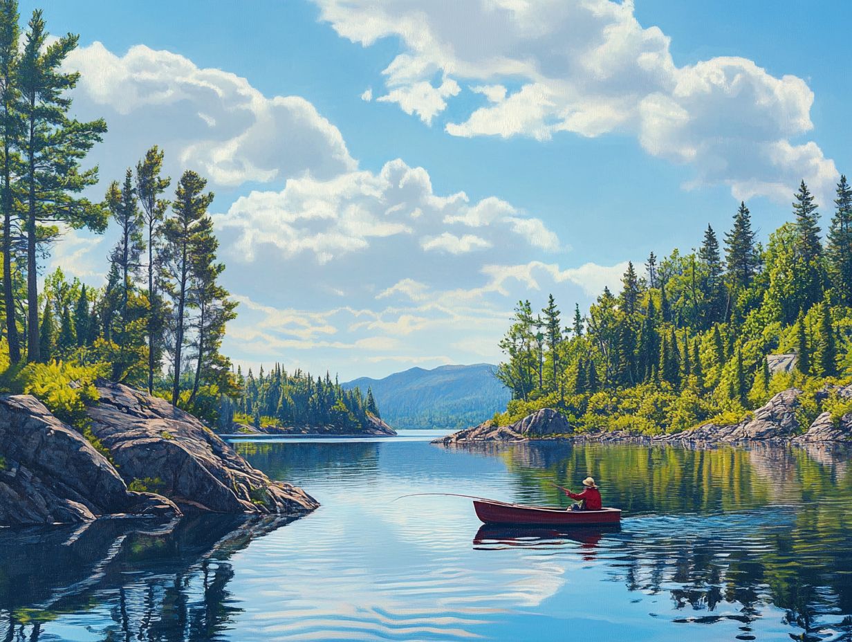 Fishing Lynx Lake in Prescott Arizona