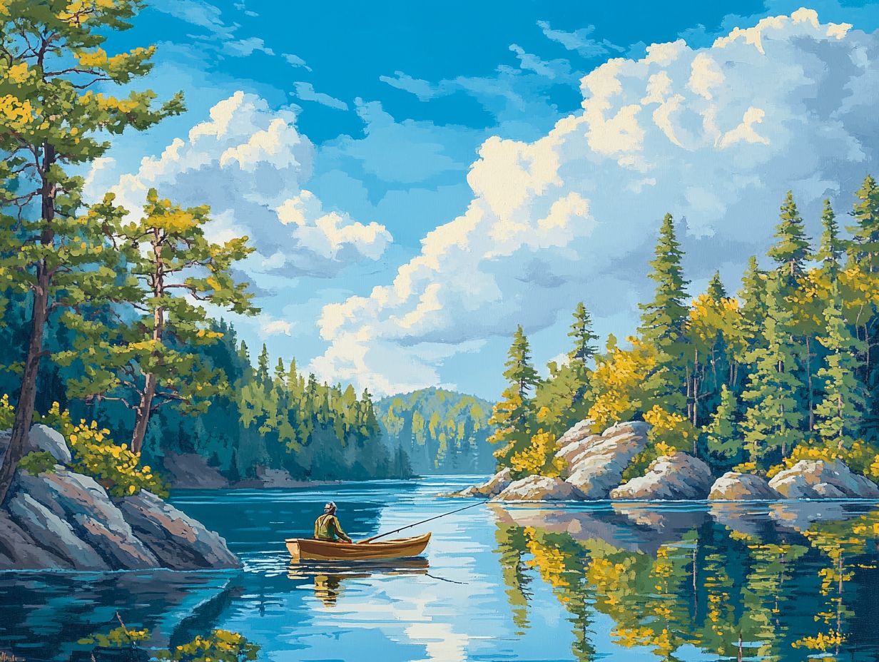 Fishing Lynx Lake in Prescott Arizona