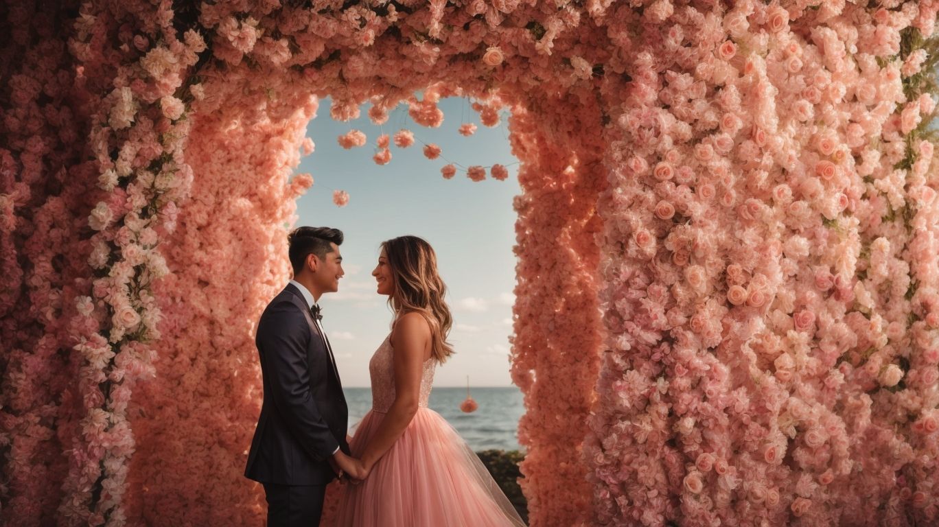 Floral photo booth backdrops
