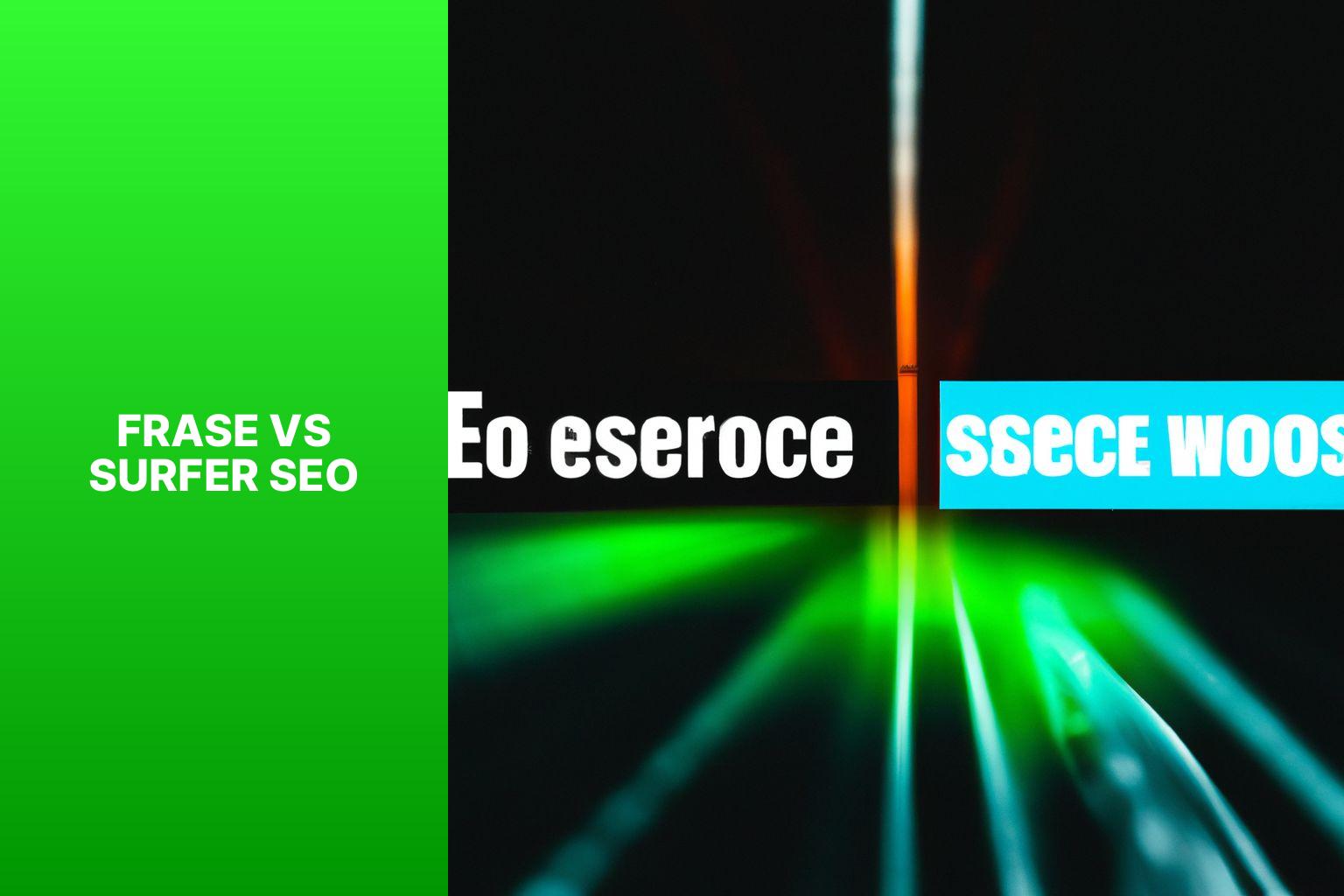 Unlocking the Power of Frase vs Surfer SEO A Comprehensive Comparison