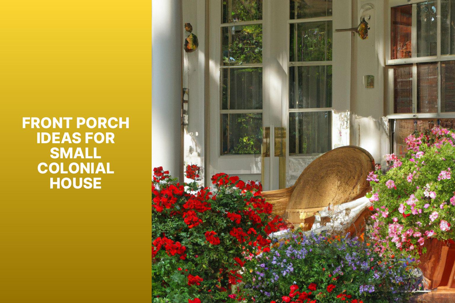 front porch ideas for small colonial house