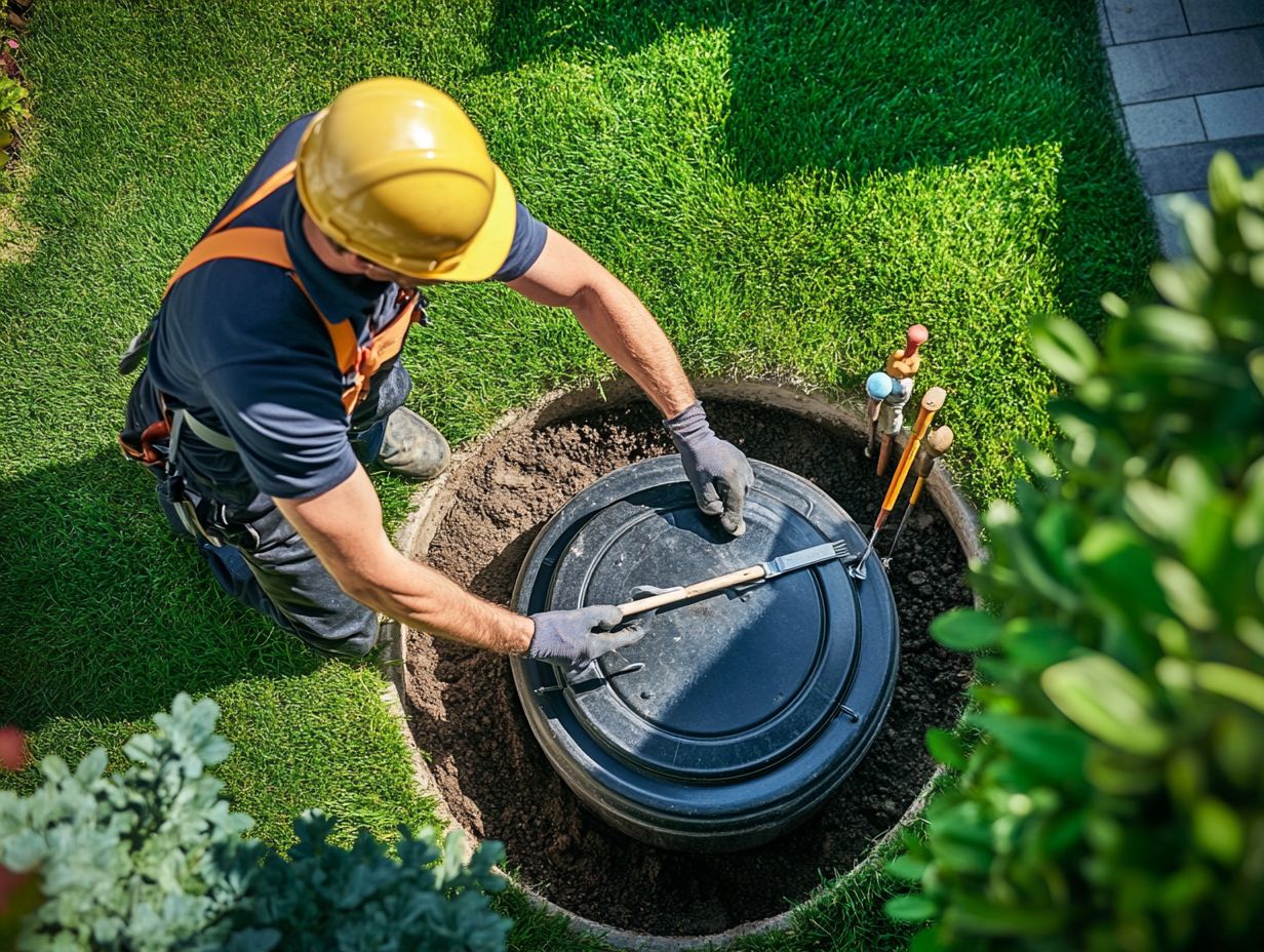 Overview of professional septic services available.