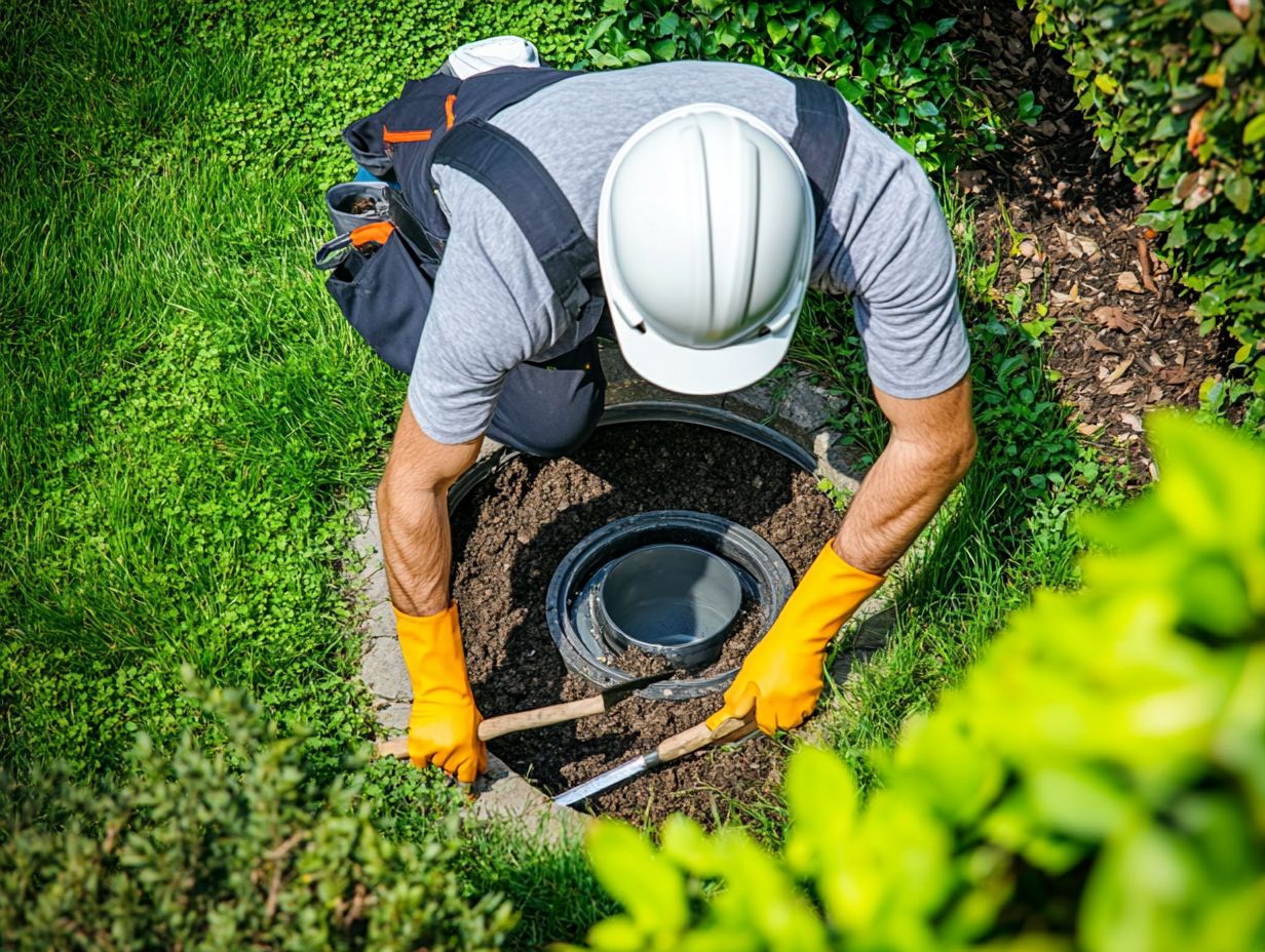 Importance of regular pumping for septic systems illustrated.