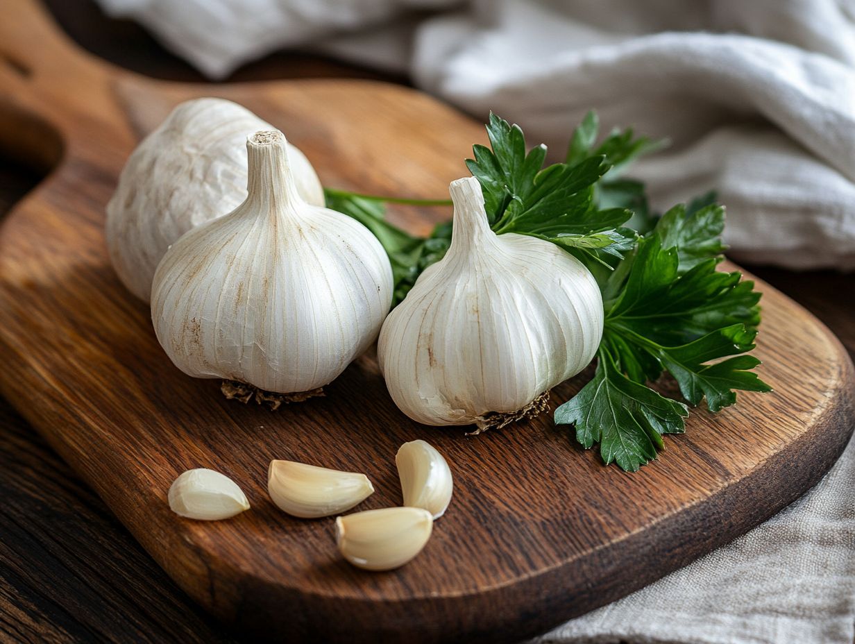 2. Cooked Garlic