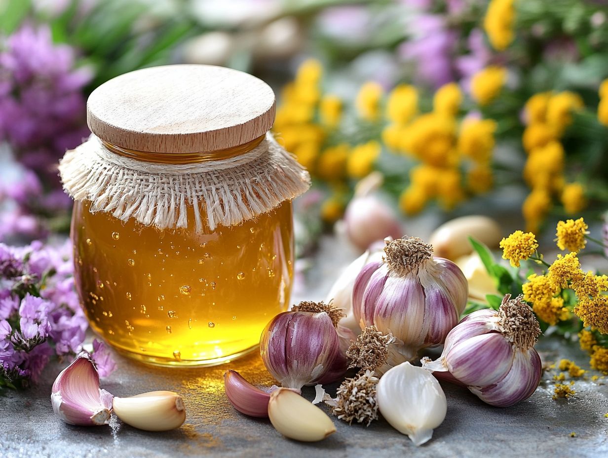 What Are The Health Benefits Of Garlic And Honey?