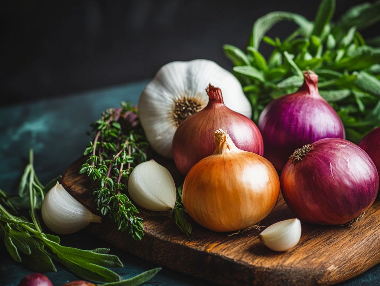 What Are the Nutritional Benefits of Garlic and Onions?