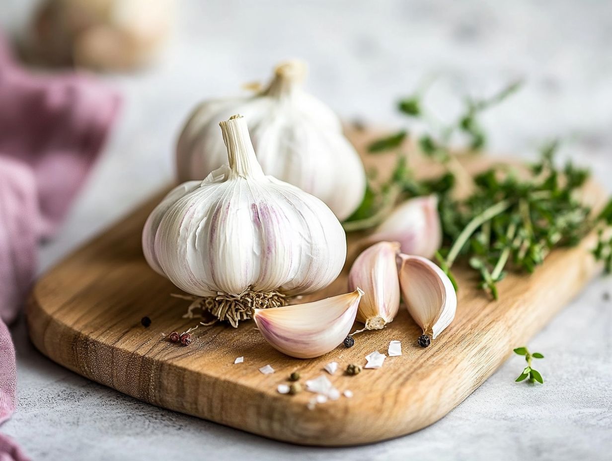 What is garlic and how does it act as an antioxidant?