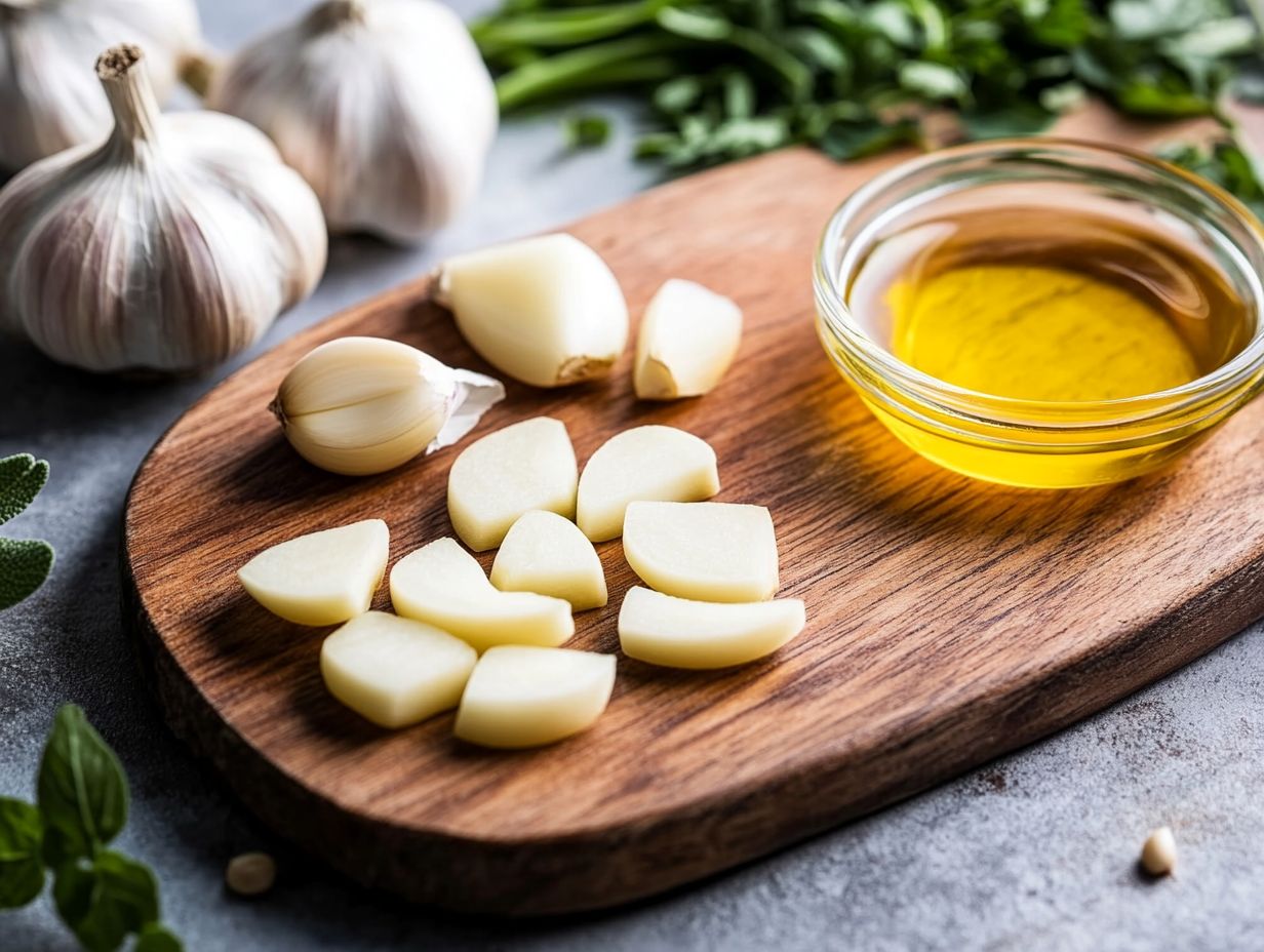 3. Garlic Oil