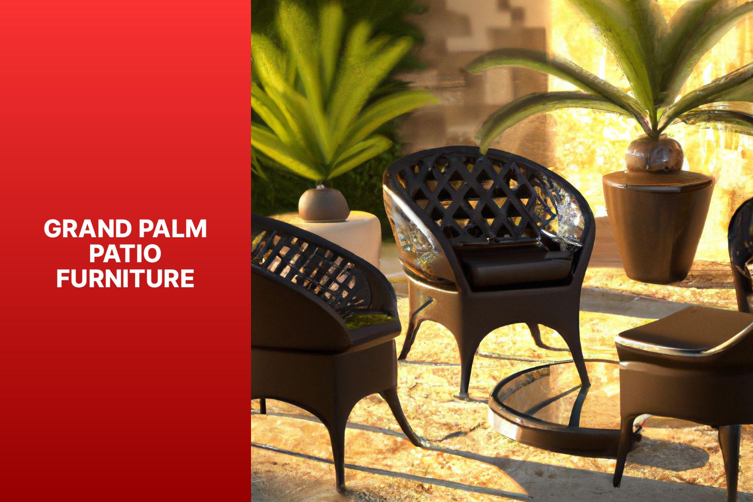 grand palm patio furniture