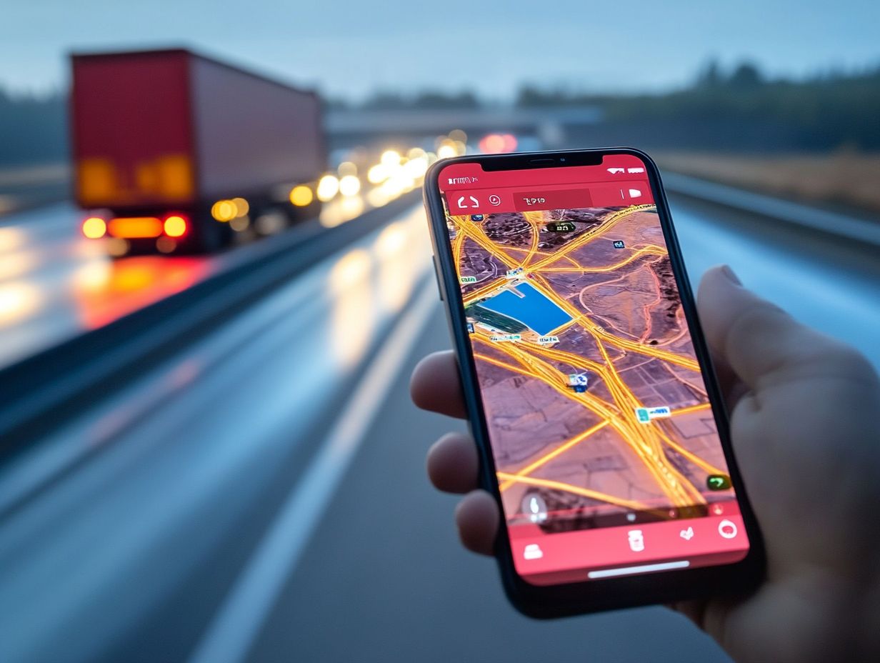 Efficient Navigation for Truck Drivers