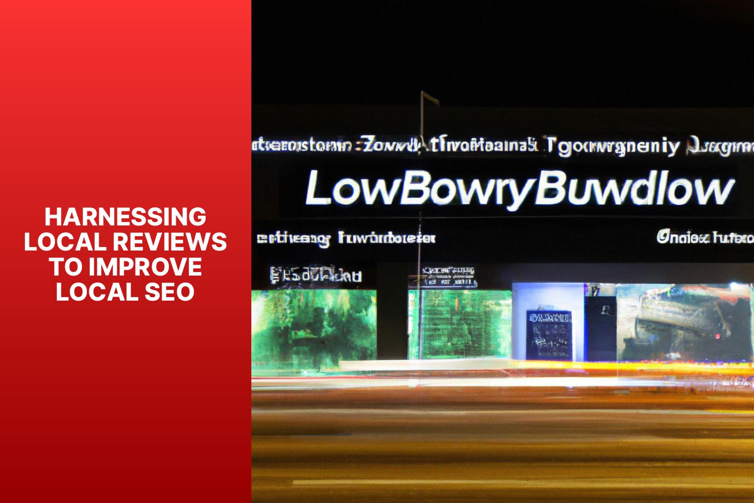 Harnessing Local Reviews to Improve Local SEO