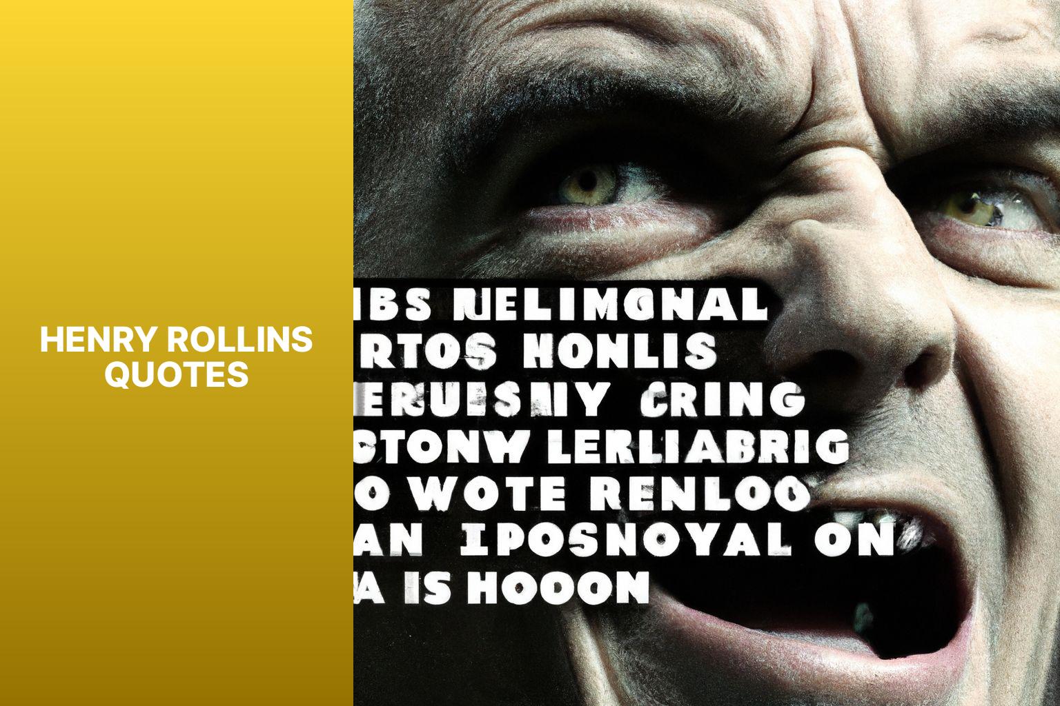 Henry Rollins quotes