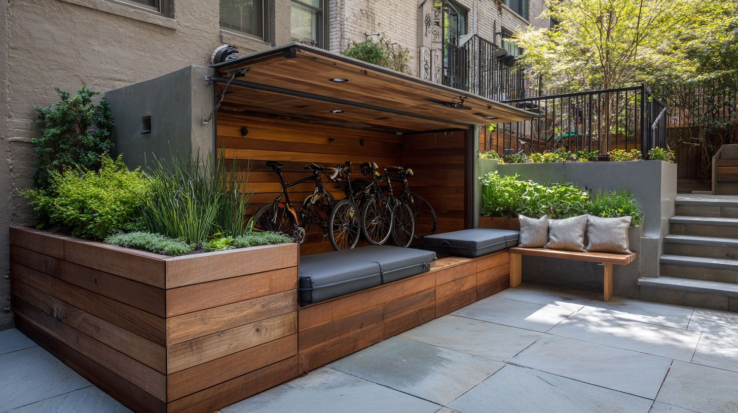 Vertical Wall-Mounted Racks